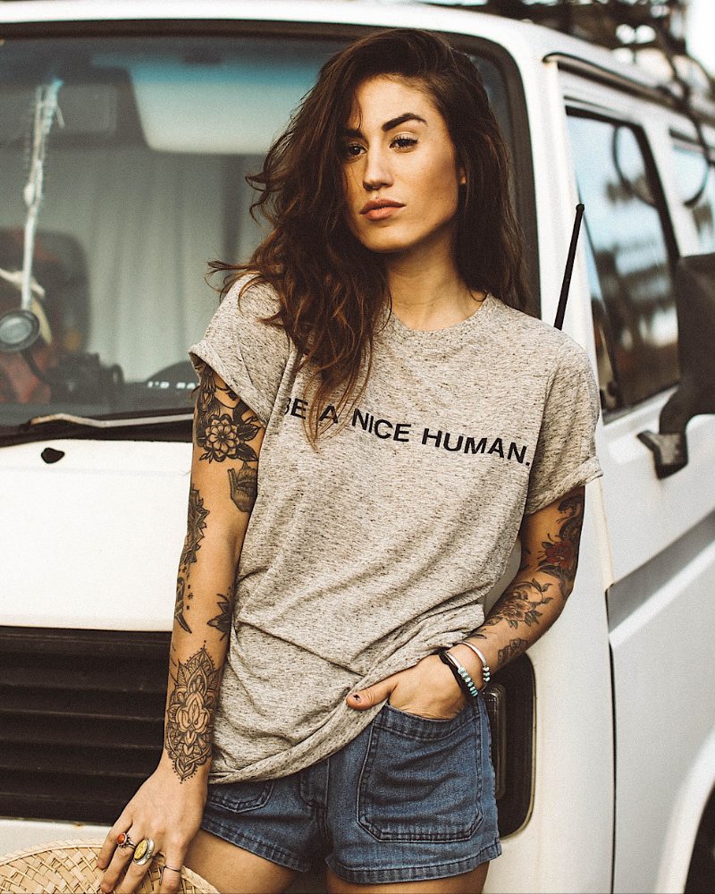 Be a Nice Human Pedro Tee