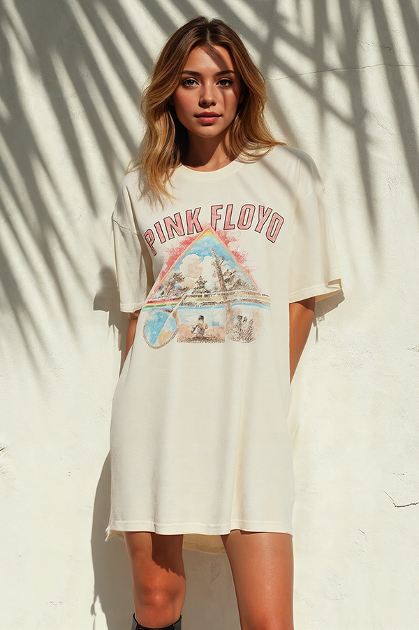Pink Floyd Prism Oversized Tee