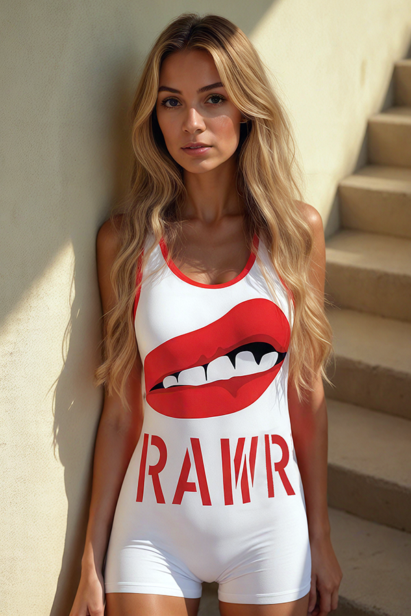Rawr Romper Swimsuit