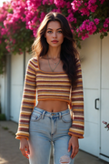 Mia Crochet Sweater