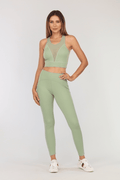 Skies High-Waisted Leggings - Life Clothing Co