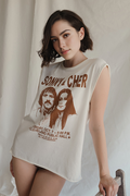 Sonny & Cher Vintage Concert Muscle Tee