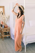 Red Sunset Jumpsuit - Life Clothing Co