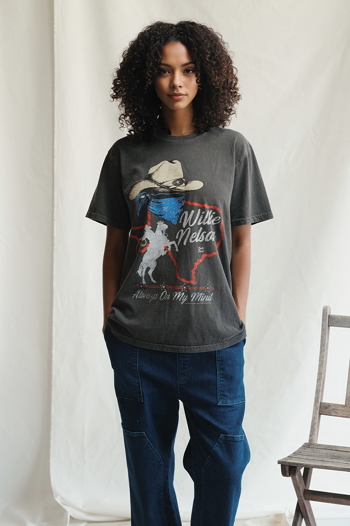 Willie Nelson On My Mind Tee