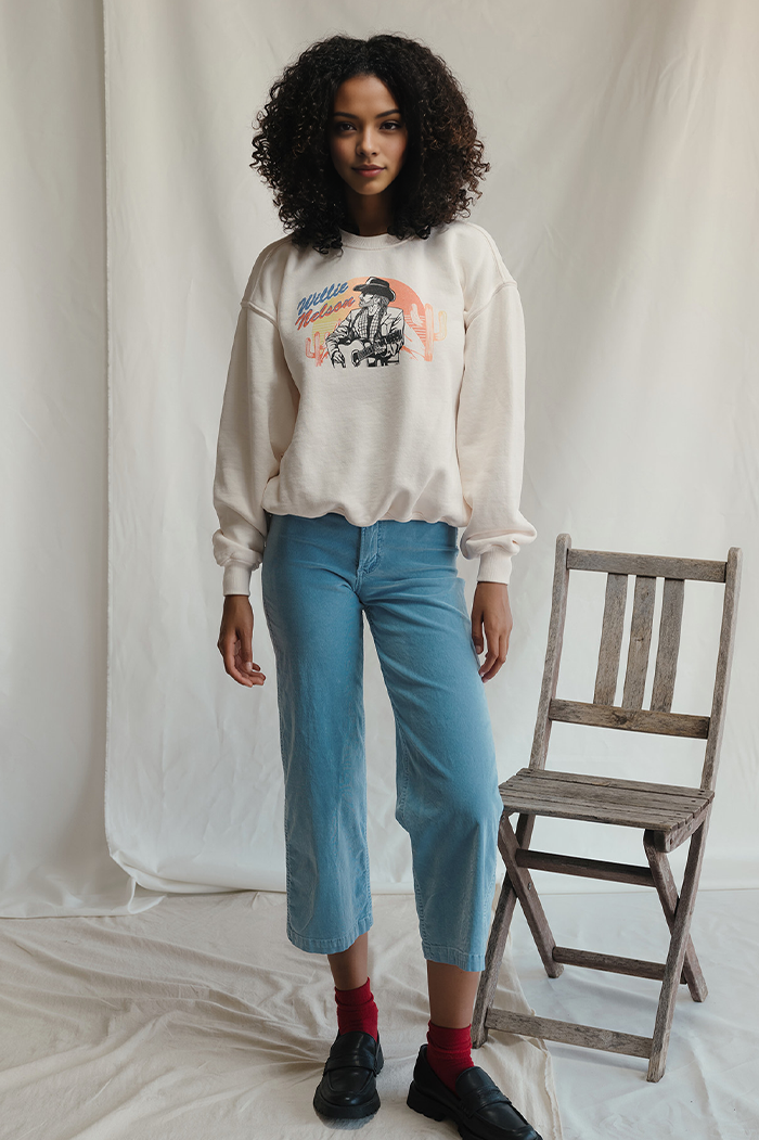 Willie Nelson Cactus Sweatshirt