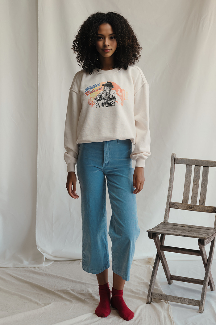 Willie Nelson Cactus Sweatshirt