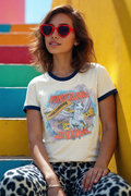 Wonderland Adventure Ringer Tee