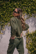 Olive Adventure Sweatshirt - Life Clothing Co