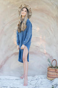 Blue Taylor Dress - Life Clothing Co