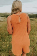 Orange Let it Go Romper - Life Clothing Co