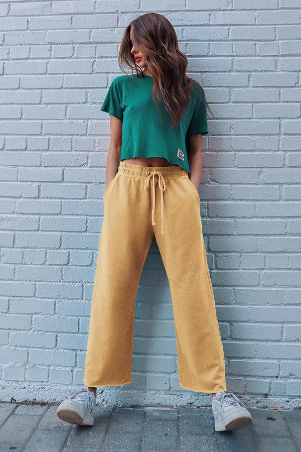 Mustard Everyday Pant - Life Clothing Co