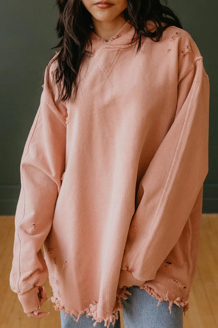 Clementine Pink Hoodie - Life Clothing Co