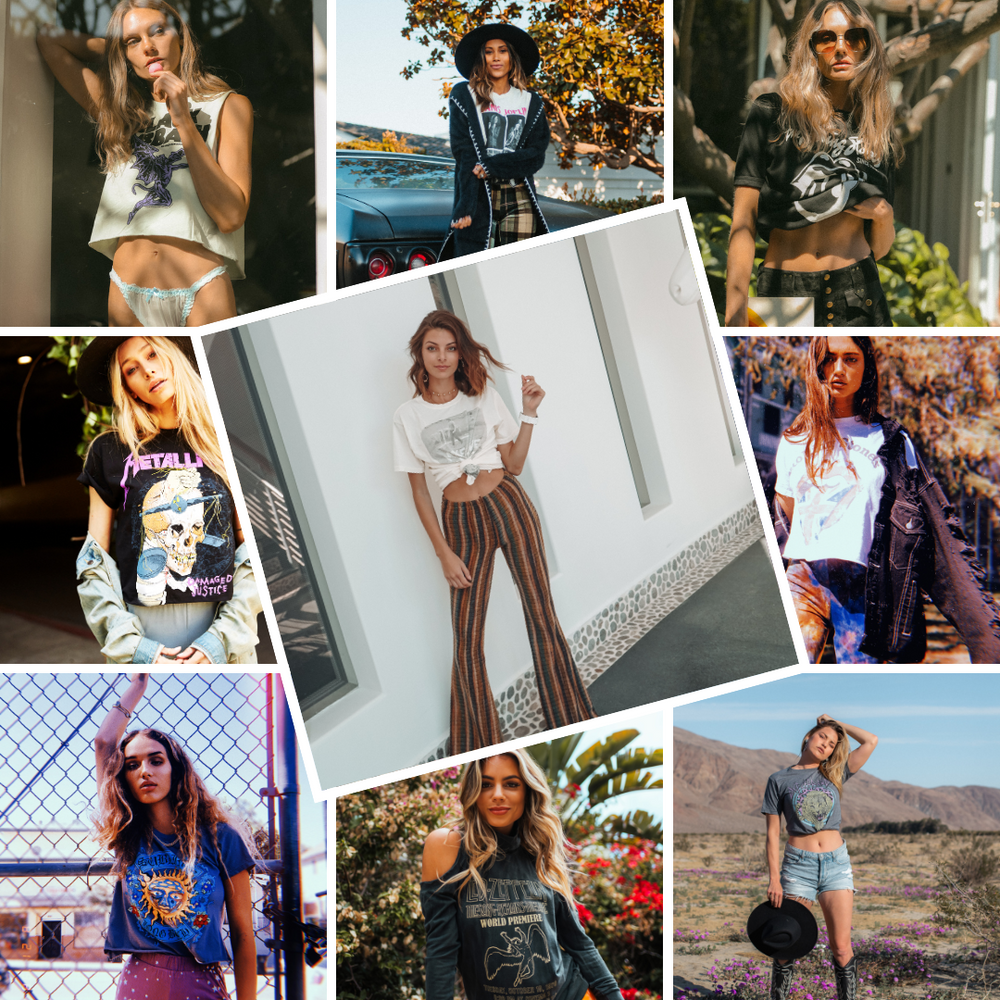 5 Ways to Style Your Vintage Band Tee