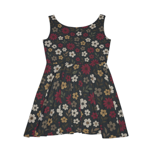Wildflower Noir Flare Dress