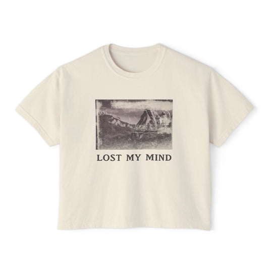Copy of Copy of Women's Boxy Tee - 'In It to Win It' Retro Racing Design