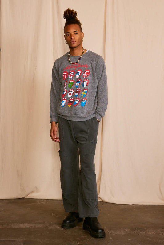 Rolling Stones World Tour Fleece Men's Sweatshirt - Life Clothing Co