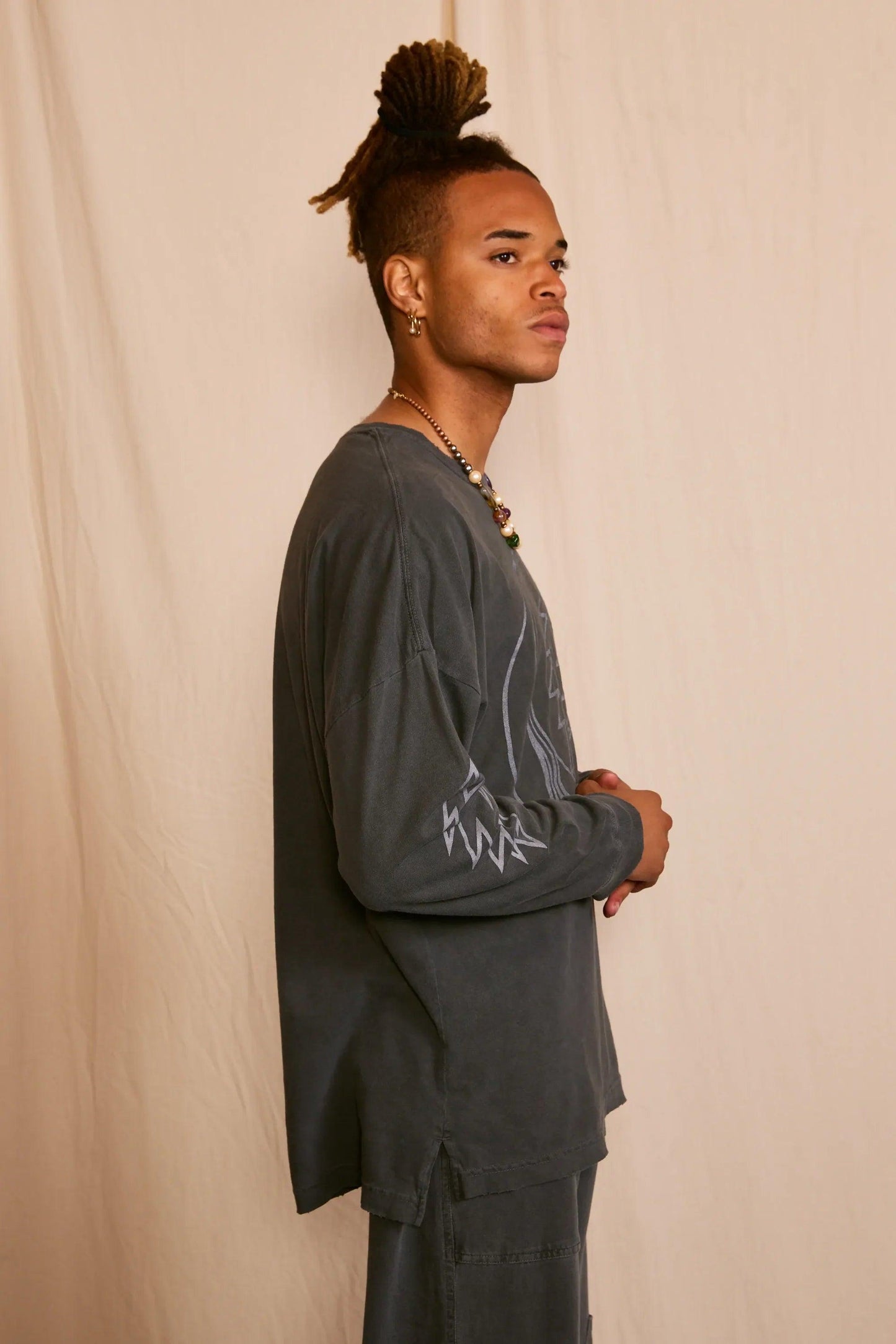 Grateful Dead Outliner Men's Long Sleeve - Life Clothing Co