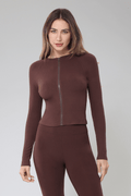 Selena Full-Zip Top