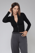 Selena Full-Zip Top