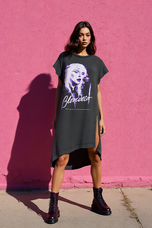 Blondie Mic Drop Tee Dress
