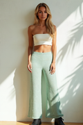 Canale Tonya Textured Knit Pants