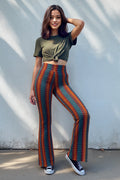 Candy Stripe Flare Leggings