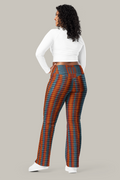 Candy Stripe Flare Leggings