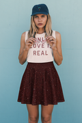 Cherry Bomb Sequin Skirt