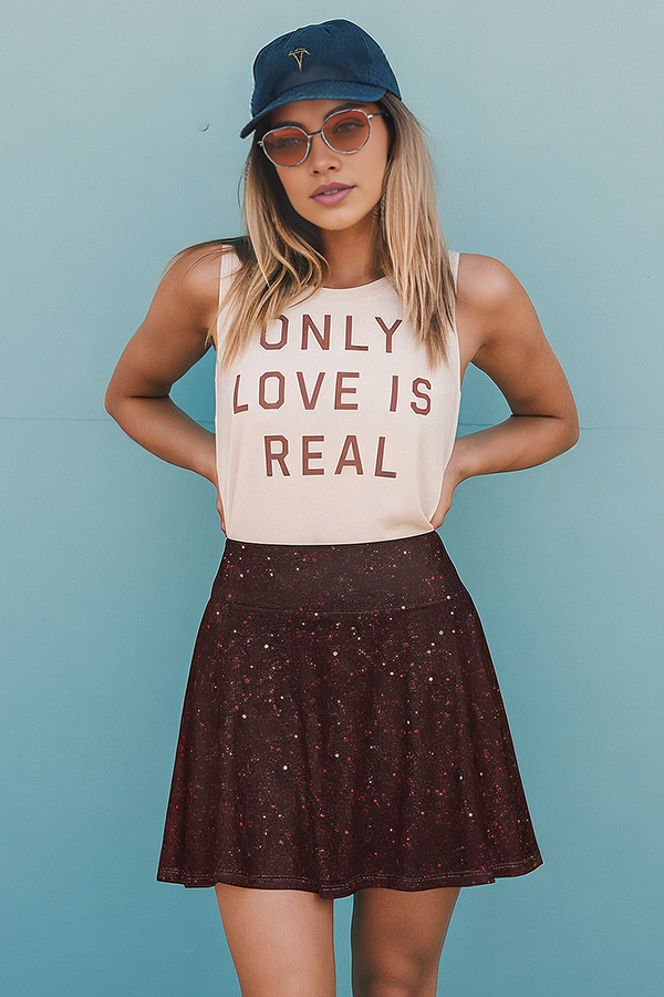 Cherry Bomb Sequin Skirt