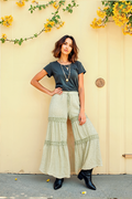Olivia Tiered Palazzo Pants