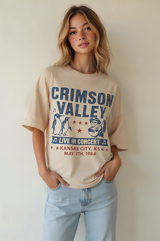 Crimson Valley Beverly Tee