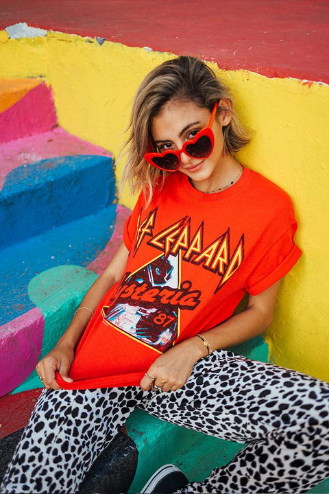 Def Leppard 87' Hysteria Vintage Tee - Life Clothing Co