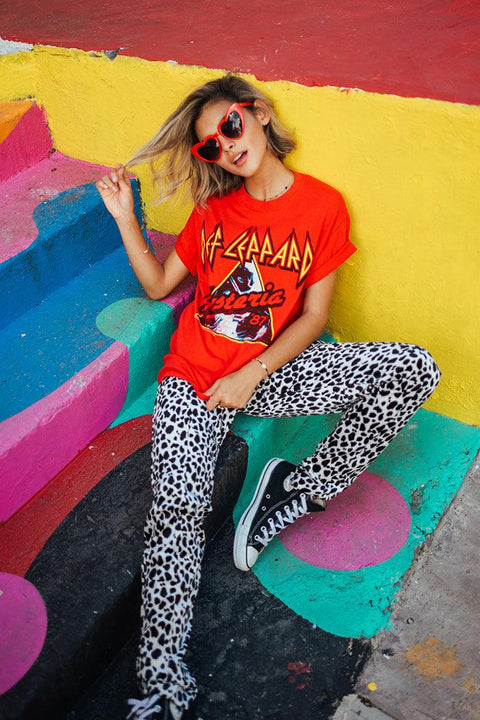 Def Leppard 87' Hysteria Vintage Tee - Life Clothing Co