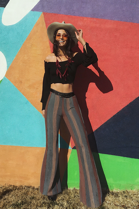 Coral Canon Pants