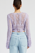 Luna Cropped Crochet Top