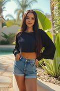 Sunshine Waffle Top