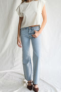 Porter Blue Rebel Wide Leg Noa Wash
