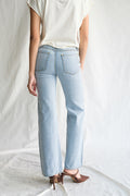 Porter Blue Rebel Wide Leg Noa Wash