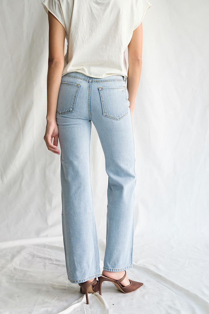 Porter Blue Rebel Wide Leg Noa Wash