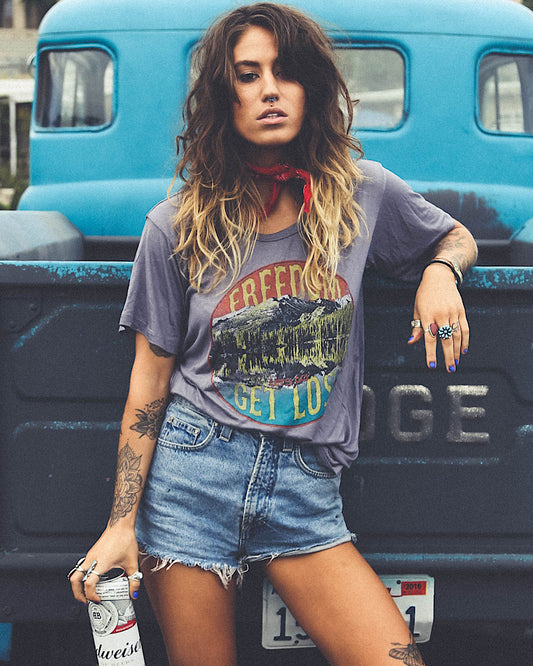 Freedom Get Lost Forever Tee