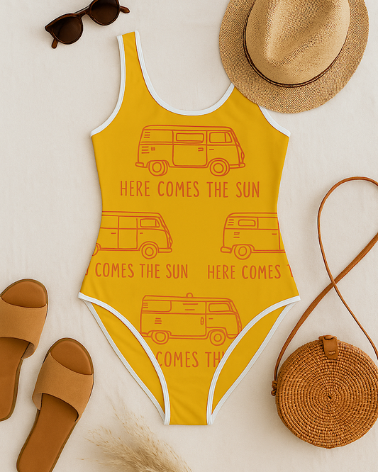 Here Comes the Sun One-Piece Swimsuit