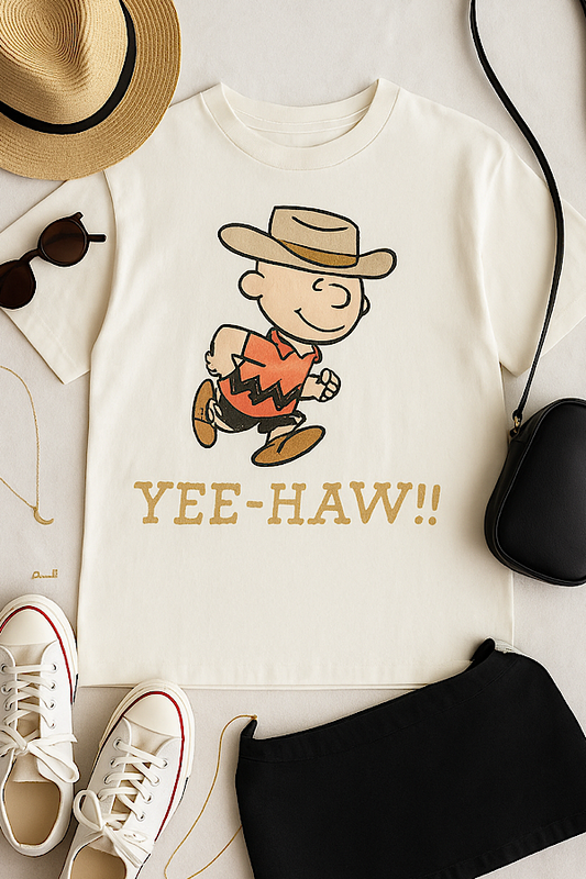 Yee-Haw Cowboy Charlie Tee