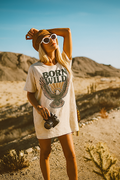 Born Wild Oversized Tee