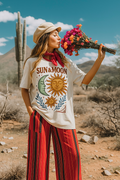 Sun & Moon Oversized Tee