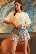 Cosmic Rodeo Rhinestone Shorts