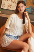 Cosmic Rodeo Rhinestone Shorts