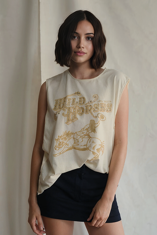 Lainey Wilson Wild Horses Muscle Tank