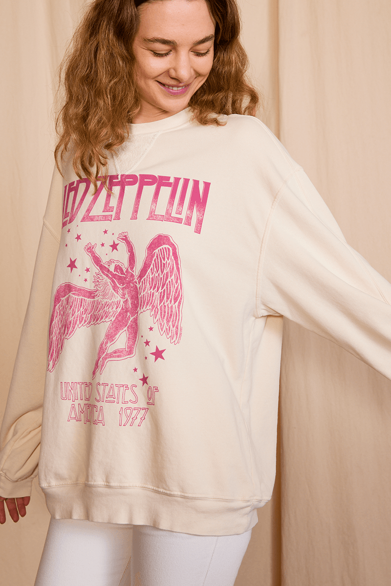 Led Zeppelin 1977 Star Struck Sweatshirt