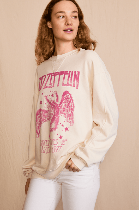 Led Zeppelin 1977 Star Struck Sweatshirt - Life Clothing Co