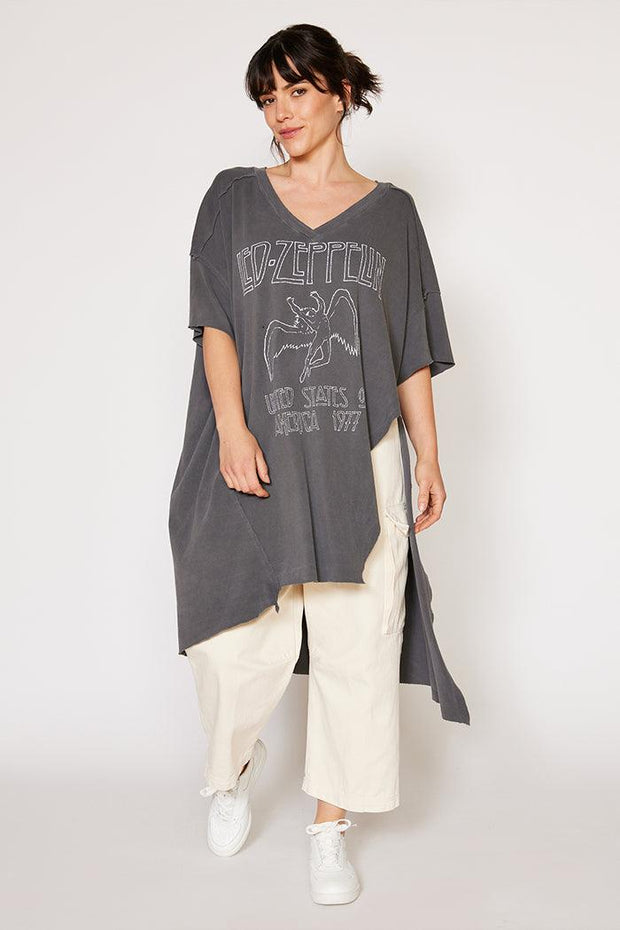 Led Zeppelin 1977 Tunic Top - Life Clothing Co